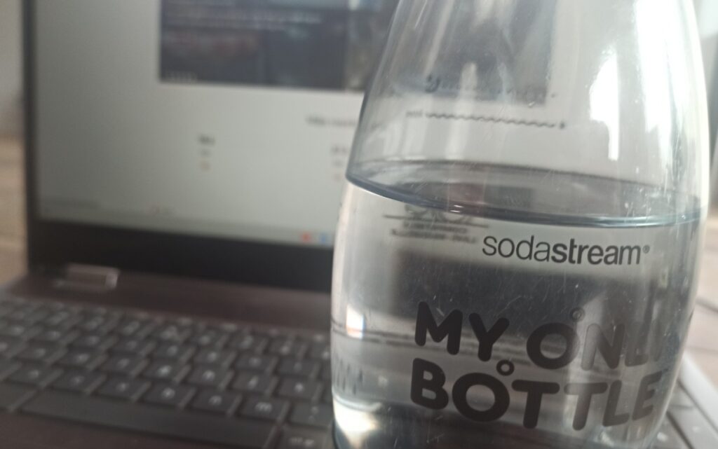 water flesje